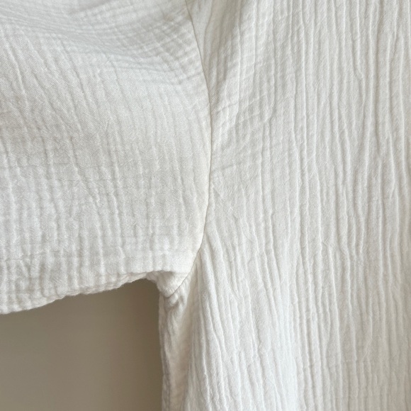 Madewell Isla Maxi Dress, Lighthouse Color, Button Down Kaftan, Size Large - Picture 10 of 16